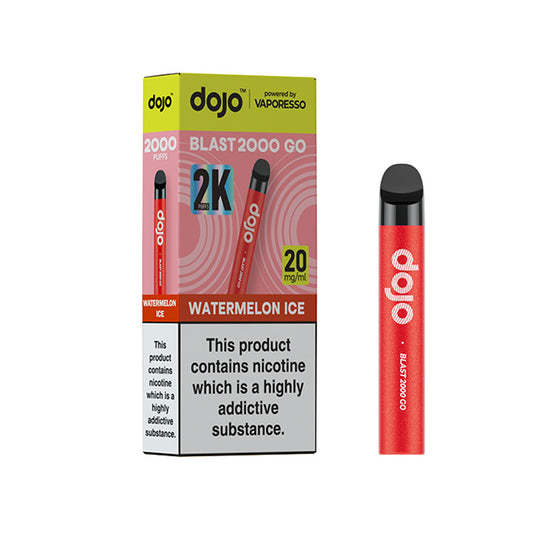 Dojo Blast 2000 Go Prefilled Pod Kit (WATERMELON ICE)