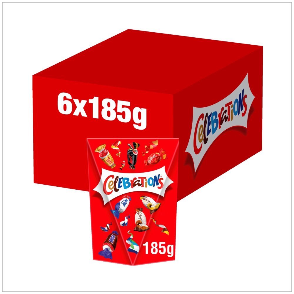 Celebrations Milk Chocolate Gift Box 185g Sml × 1
