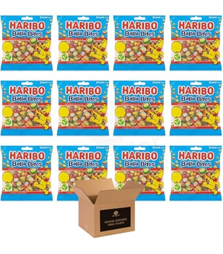 HARIBO Balla Bites Chewy Sweets Sharing Bag 140g