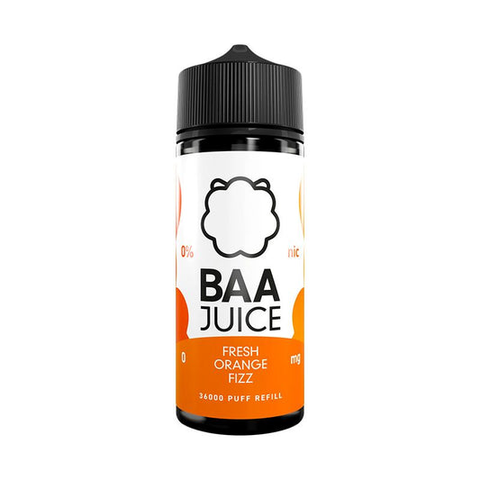 Baa Juice 100ml Shortfill (FRESH ORANGE FIZZ)