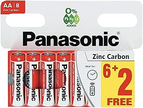 Panasonic Batteries AA (Pack Of 8)