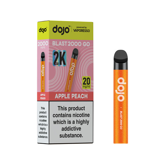 Dojo Blast 2000 Go Prefilled Pod Kit (APPLE PEACH)