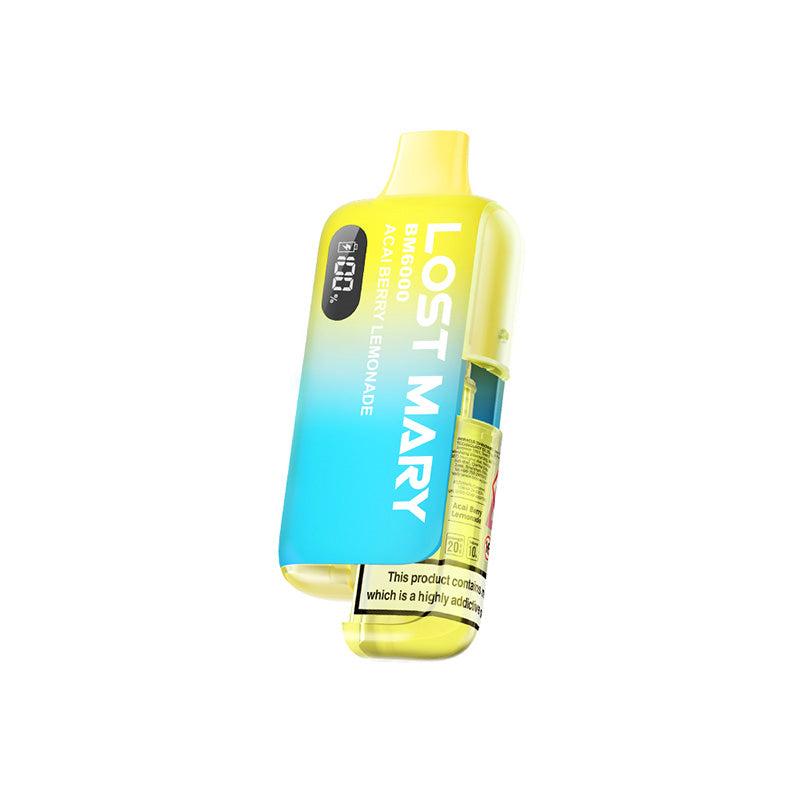 Lost Mary BM6000 Refillable Kit (ACAI BERRY LEMONADE)