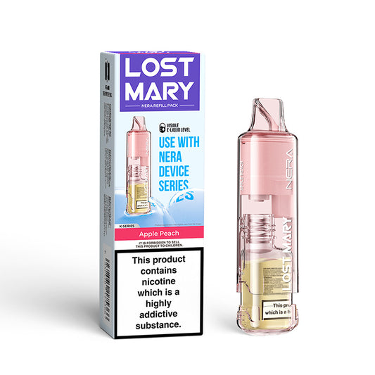 Lost Mary Nera 15K Pureview 20mg Prefilled Pod (APPLE PEACH)