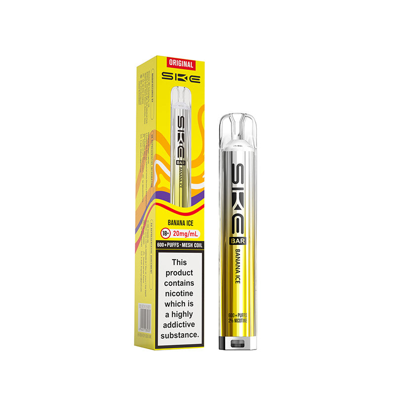 SKE Bar 600 Prefilled Pod Kit (BANANA ICE)