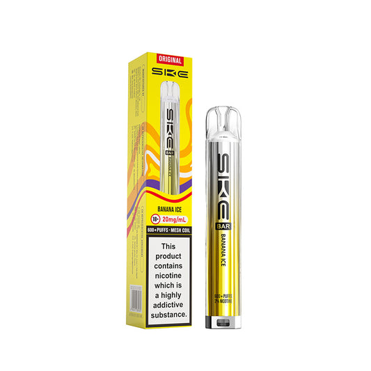 SKE Bar 600 Prefilled Pod Kit (BANANA ICE)