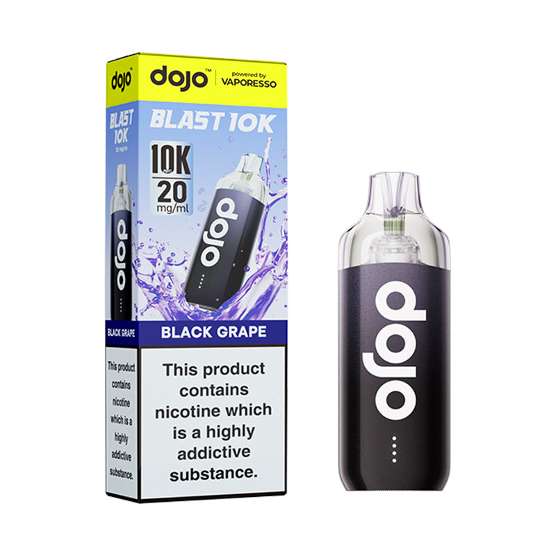 Dojo Blast 10K Big Puff Devices (BLACK GRAPE)