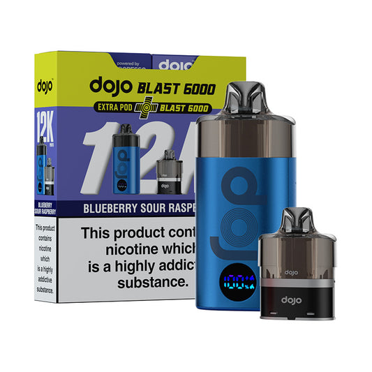 Dojo Blast 12K Bundle (BLUEBERRY SOUR RASPBERRY)