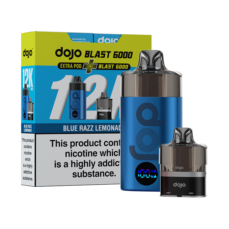 Dojo Blast 12K Bundle (BLUE RAZZ LEMONADE)