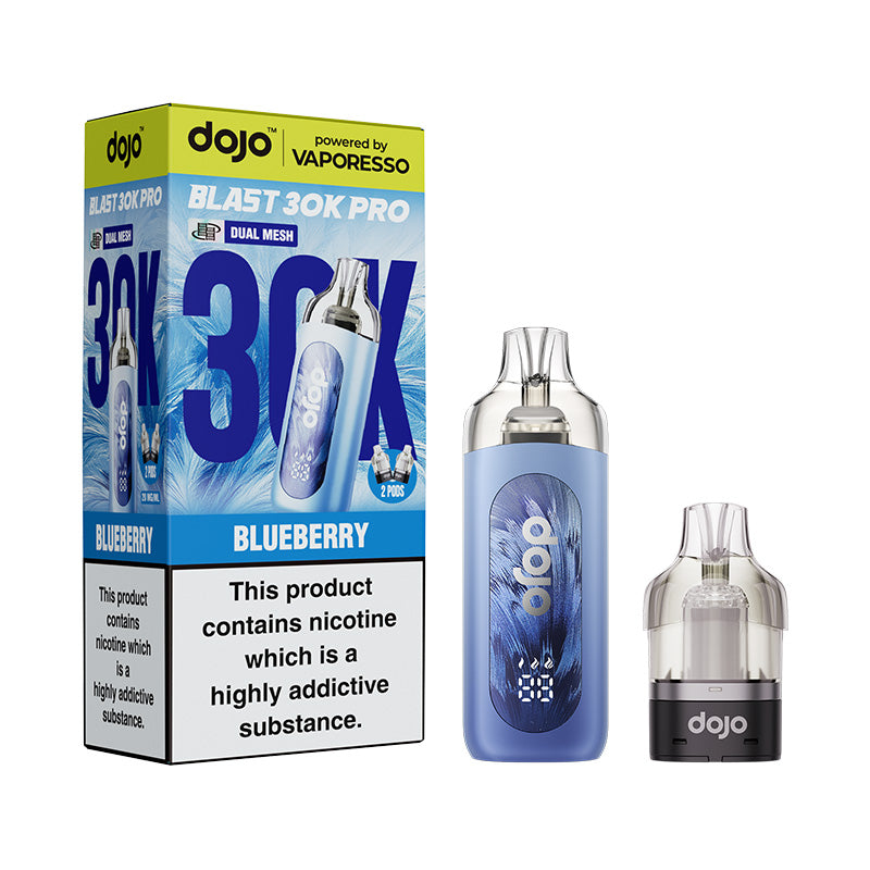 Vaporesso Dojo Blast 30K Pro Prefilled Pod Kit Blueberry