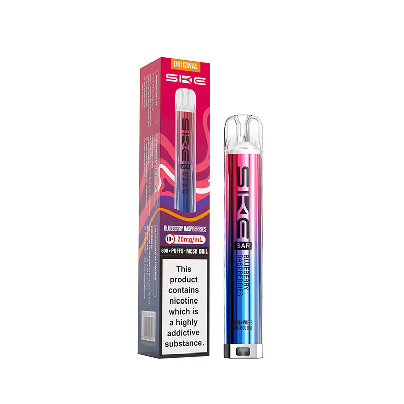 SKE Bar 600 Prefilled Pod Kit (BLUEBERRY RASPBERRIES)