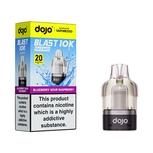 Dojo Blast 10K Prefilled Pods (BLUEBERRY SOUR RASPBERRY)