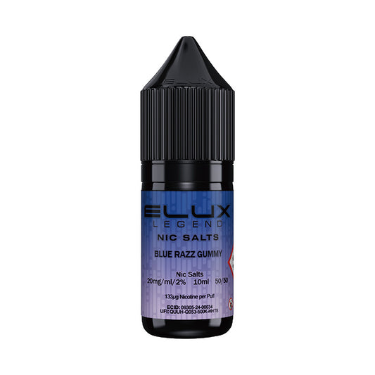 Elux Legend Nic Salt 20mg (BLUE RAZZ GUMMY)