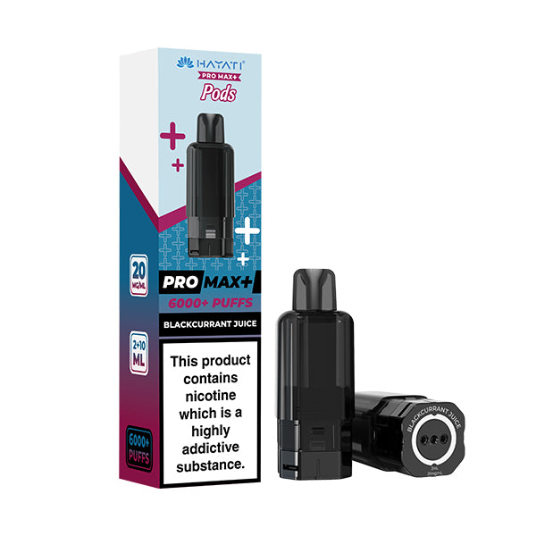 Hayati Pro Max+ 6K Prefilled Replacement Pods Blackcurrant Juice