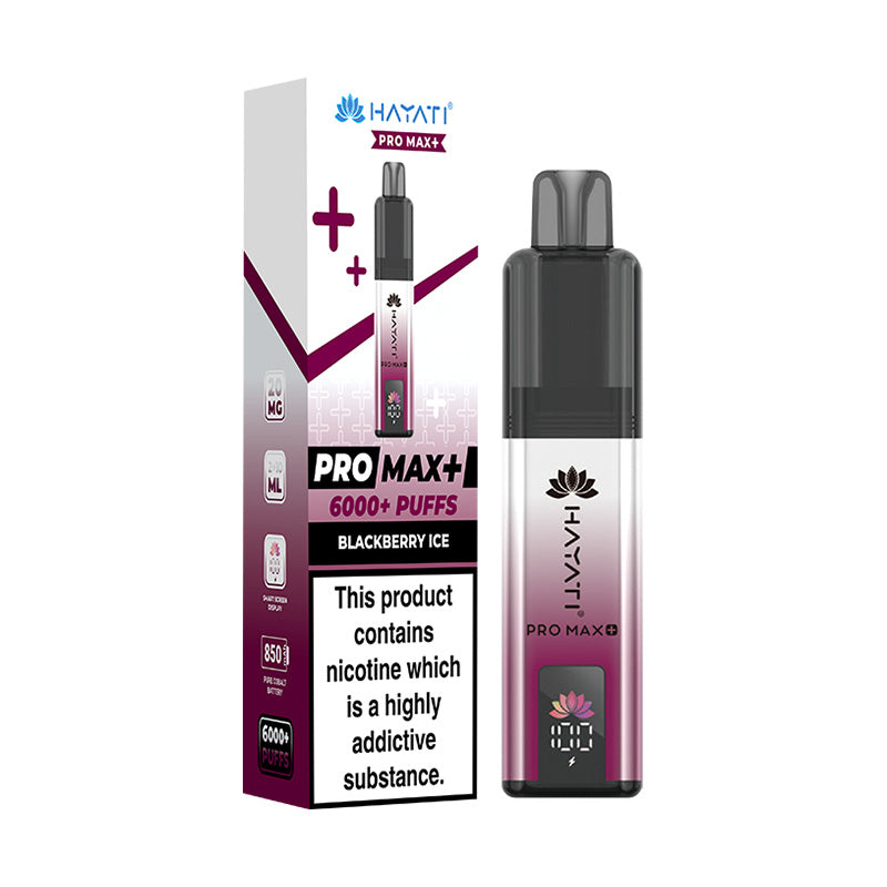Hayati Pro Max+ 6K Prefilled Pod Kit Blackberry Ice