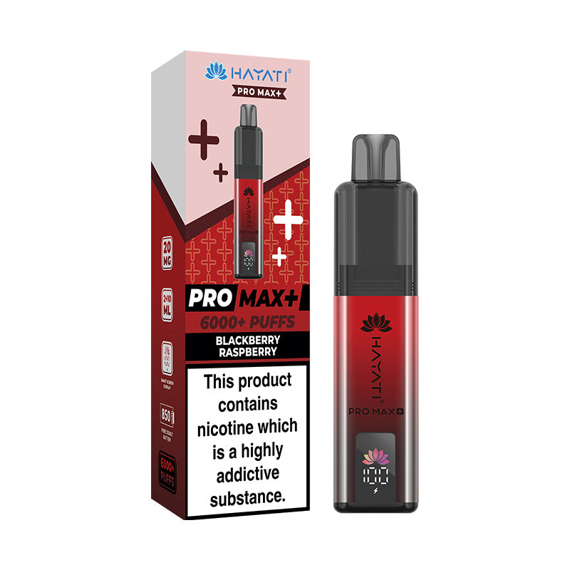Hayati Pro Max+ 6K Prefilled Pod Kit Blackberry Raspberry