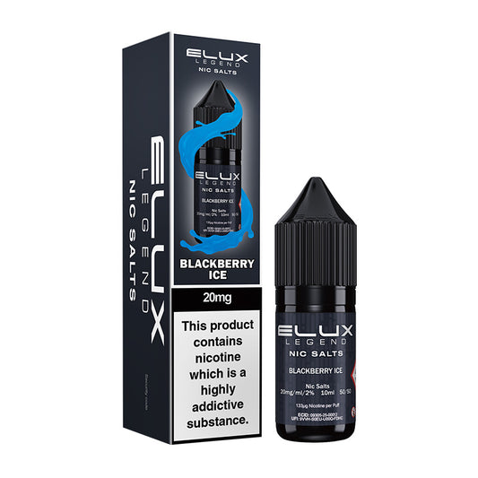 Elux Legend Nic Salt 20mg (BLACKBERRY ICE)
