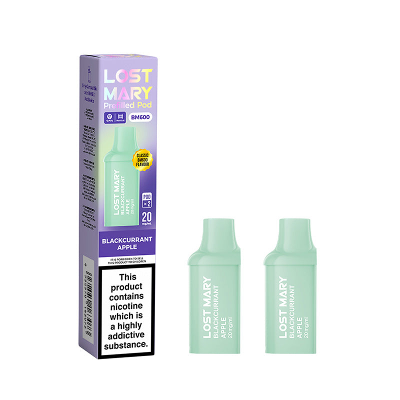 Lost Mary BM600 Prefilled Pods (BLACKCURRANT APPLE)