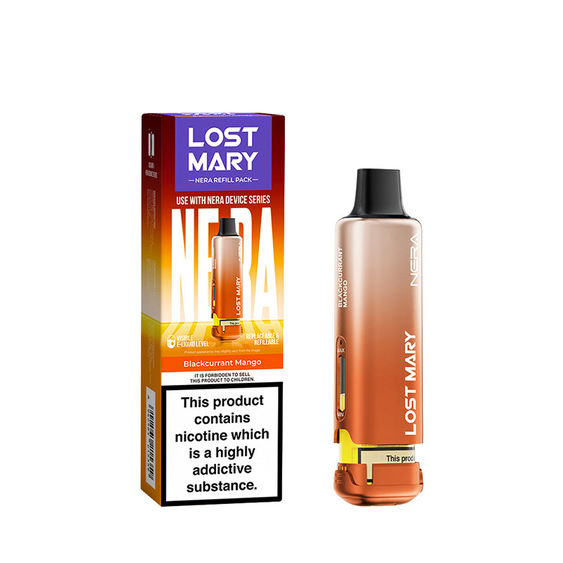 Lost Mary Nera 15K 20mg Prefilled Pods (BLACKCURRANT MANGO)