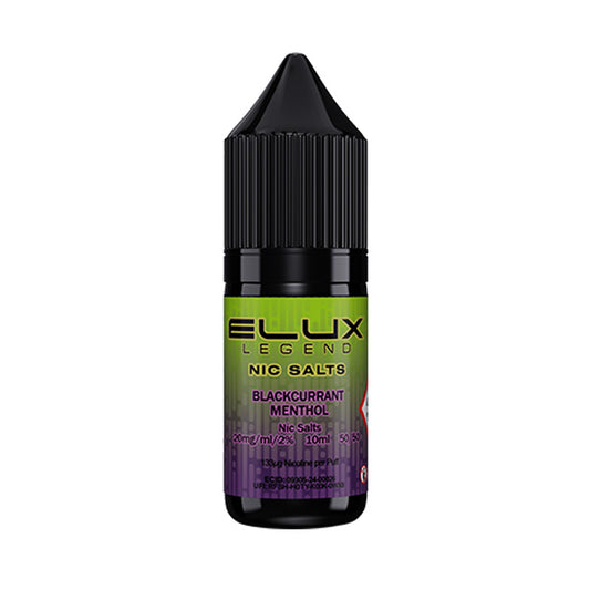 Elux Legend Nic Salt 20mg (BLACKCURRANT MENTHOL)