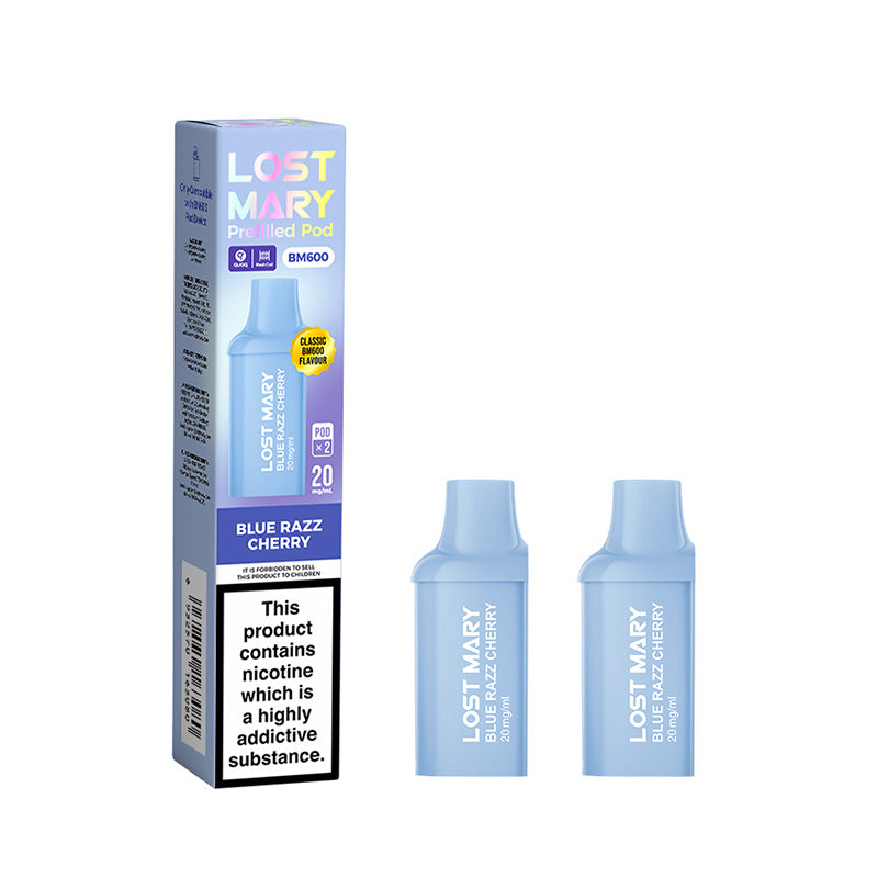 Lost Mary BM600 Prefilled Pods (BLUE RAZZ CHERRY)