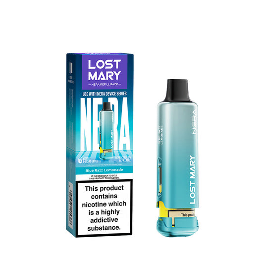 Lost Mary Nera 15K 20mg Prefilled Pods (BLUE RAZZ LEMONADE)