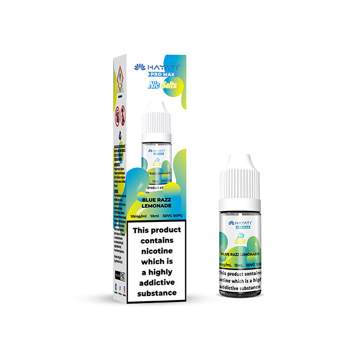 Hayati Pro Max Nic Salt 10mg Blue Razz Lemonade