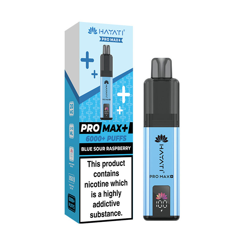 Hayati Pro Max+ 6K Prefilled Pod Kit Blue Sour Raspberry