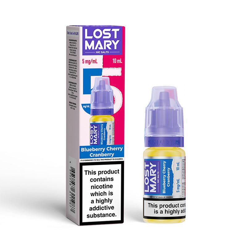 Lost Mary Nic Salt 5mg (BLUEBERRY CHERRY CRANBERRY)