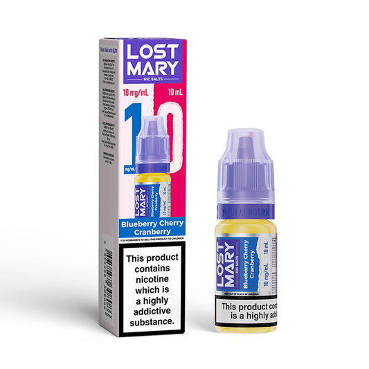 Lost Mary Nic Salt 10mg (BLUEBERRY CHERRY CRANBERRY)