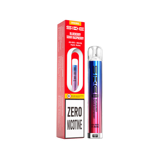 SKE Bar 600 Prefilled Pod Kit 0mg Blueberry Sour Raspberry