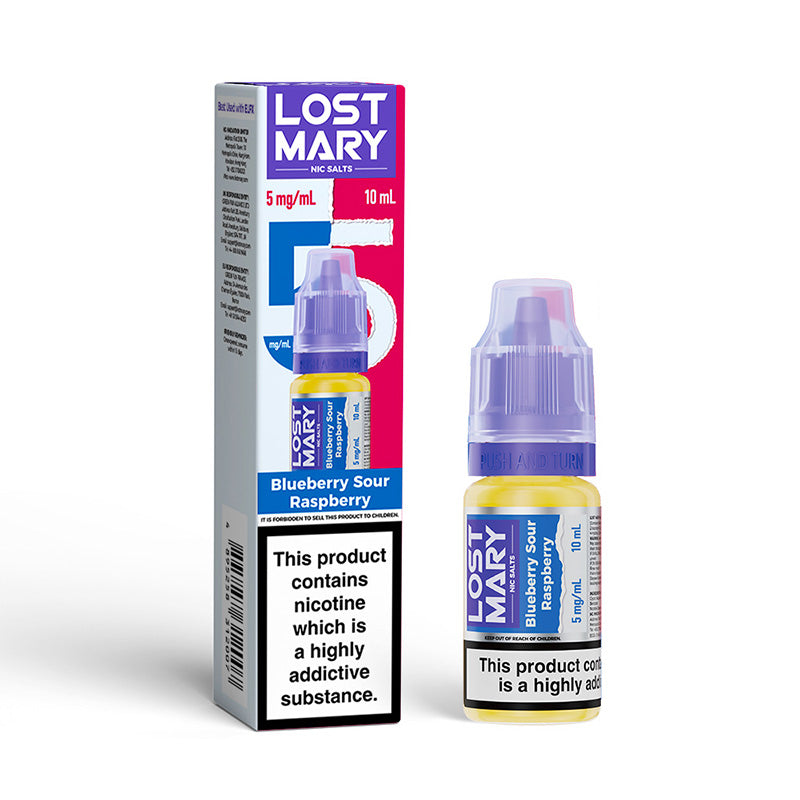 Lost Mary Nic Salt 5mg (BLUEBERRY SOUR RASPBERRY)