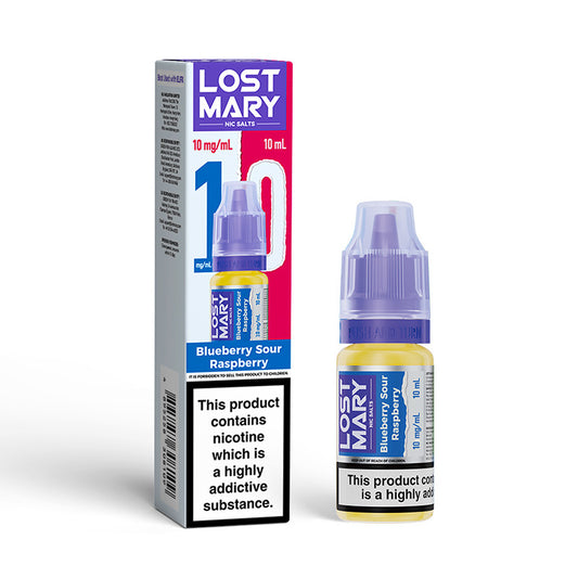 Lost Mary Nic Salt 10mg (BLUEBERRY SOUR RASPBERRY)
