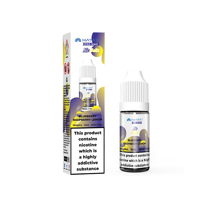 Hayati Pro Max Nic Salt 10mg Blueberry Raspberry Lemon