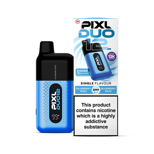 PIXL Duo Big Puff Device Blueberry Razz