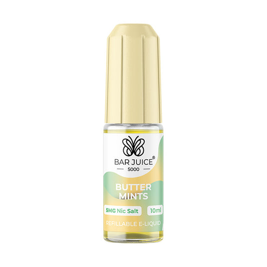 Bar Juice 5000 Nic Salt 5mg Butter Mint