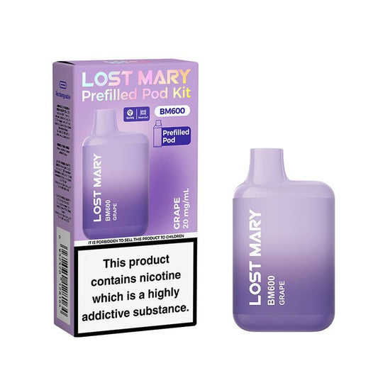 Lost Mary BM600 Prefilled Pod Kit (GRAPE)