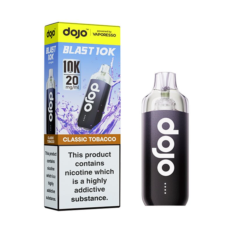 Dojo Blast 10K Big Puff Devices (CLASSIC TOBACCO)