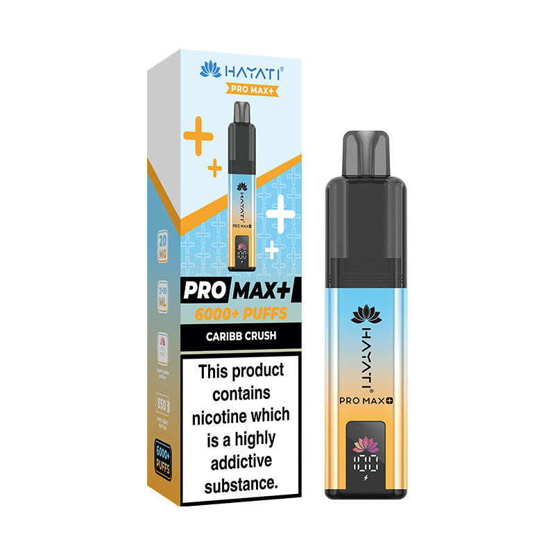 Hayati Pro Max+ 6K Prefilled Pod Kit Caribb Crush