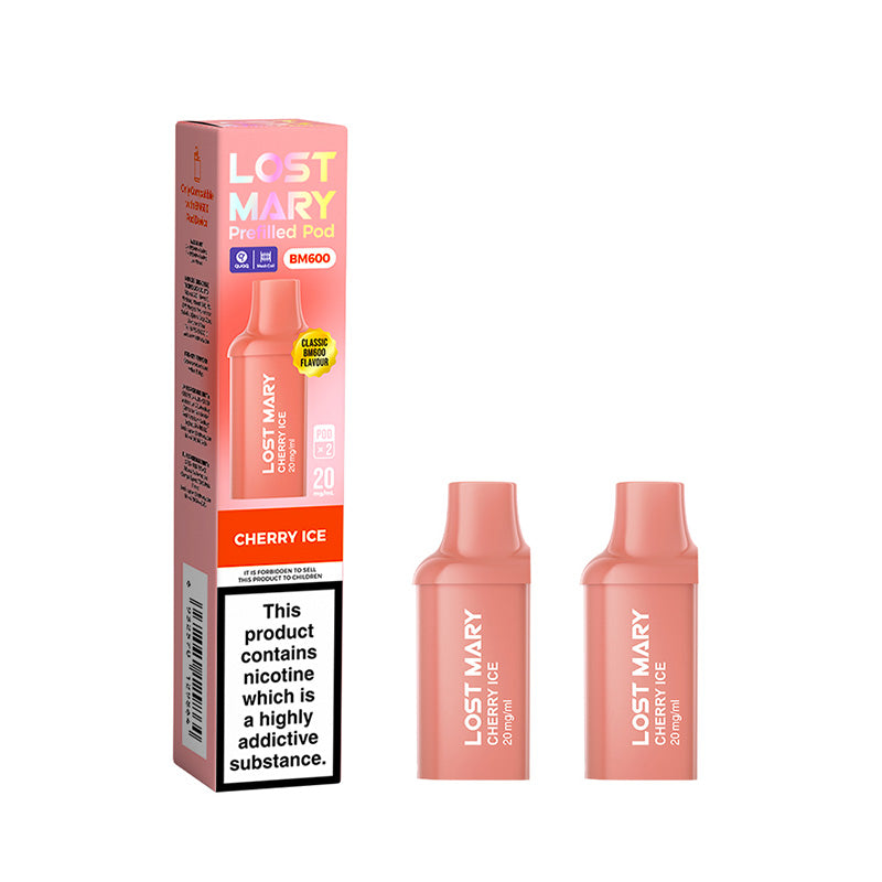 Lost Mary BM600 Prefilled Pods (CHERRY ICE)