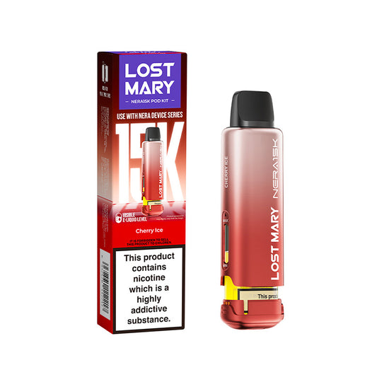 Lost Mary Nera 15K 20mg Prefilled Pod (CHERRY ICE)