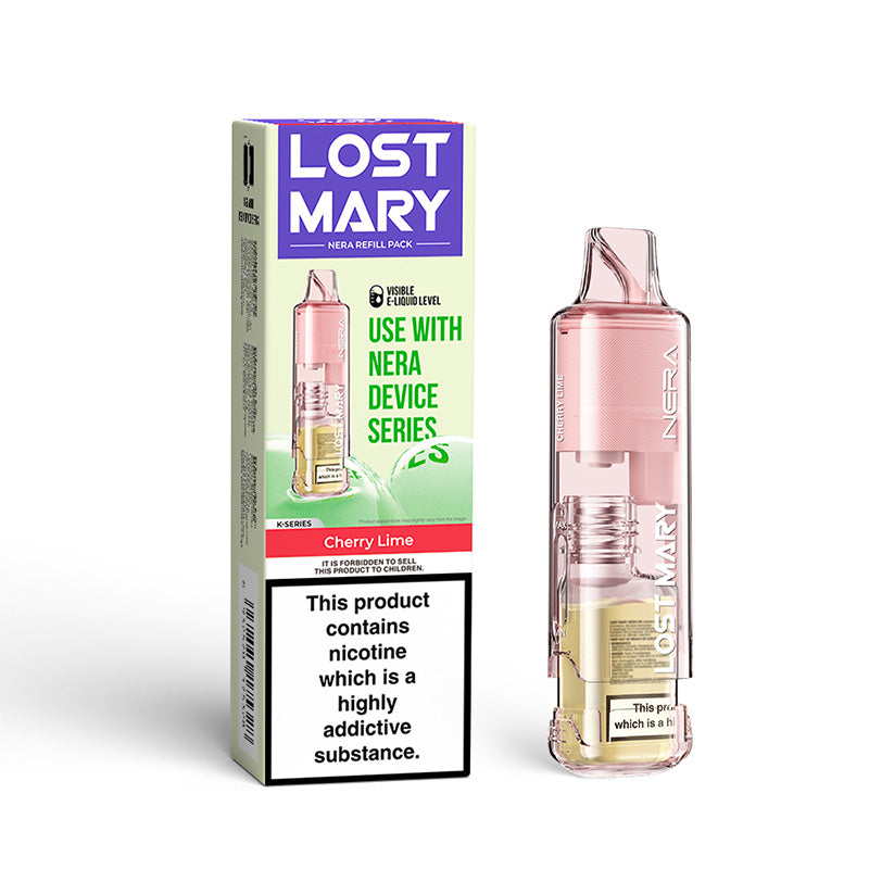Lost Mary Nera 15K Pureview 20mg Prefilled Pod (CHERRY LIME)