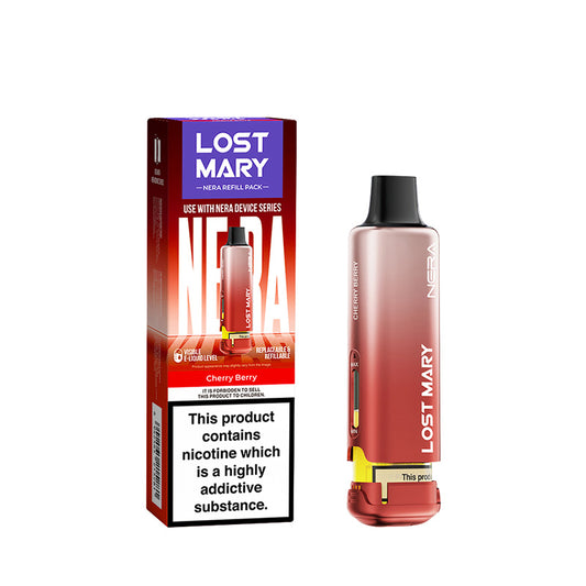 Lost Mary Nera 15K 20mg Prefilled Pods (CHERRY BERRY)