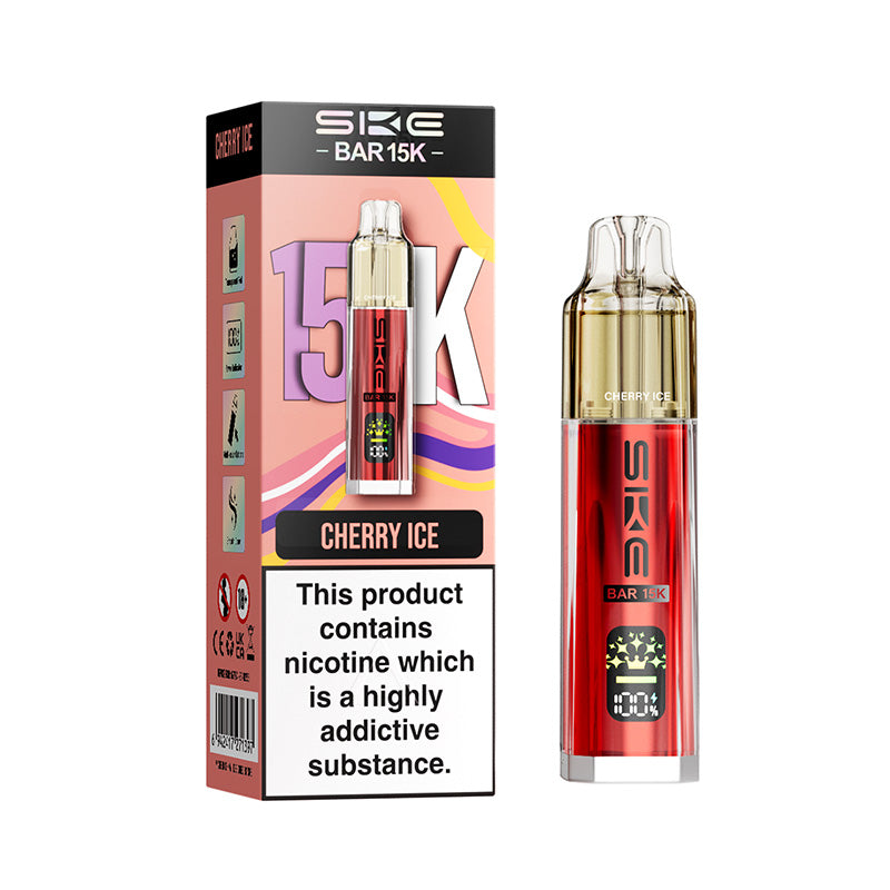SKE Bar 15K Prefilled Pod Kit (CHERRY ICE)