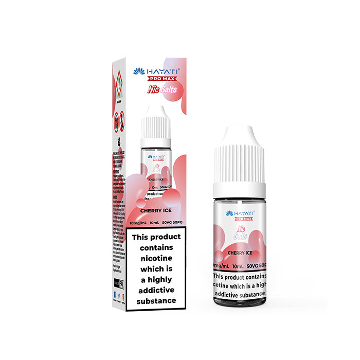 Hayati Pro Max Nic Salt 10mg Cherry Ice