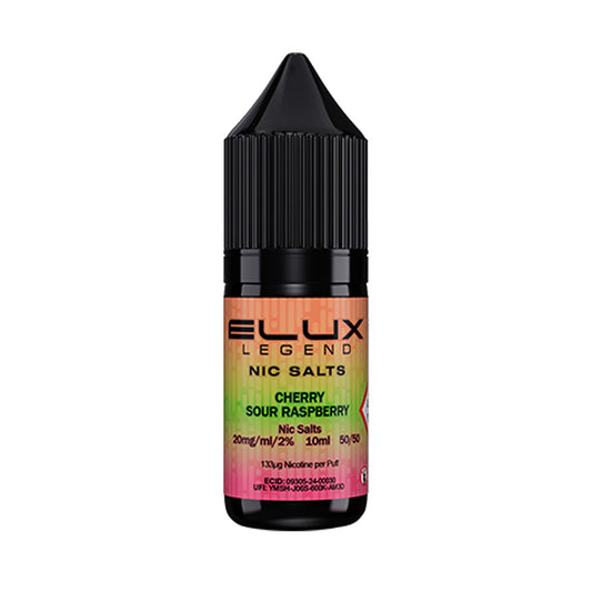 Elux Legend Nic Salt 20mg (CHERRY SOUR RASPBERRY)