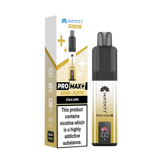 Hayati Pro Max+ 6K Prefilled Pod Kit Cola Lime
