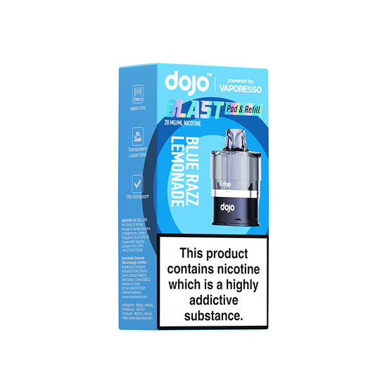 Dojo Blast 6000 10mg Prefilled Pod (BLUE RAZZ LEMONADE)