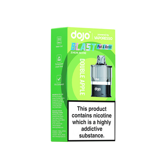 Dojo Blast 6000 10mg Prefilled Pod (DOUBLE APPLE)