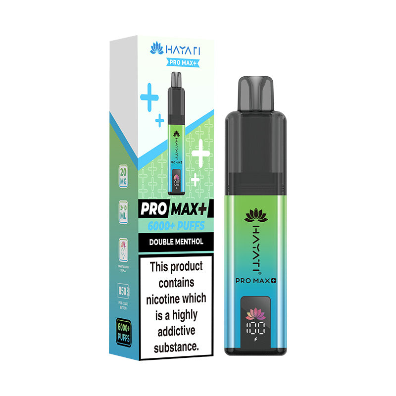 Hayati Pro Max+ 6K Prefilled Pod Kit Double Menthol